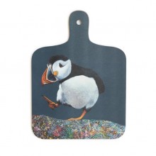 Ceit MacKay puffin chopping board - Made in the UK